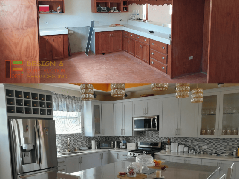 Kitchen redesign and reconstruction | ForteDCSI