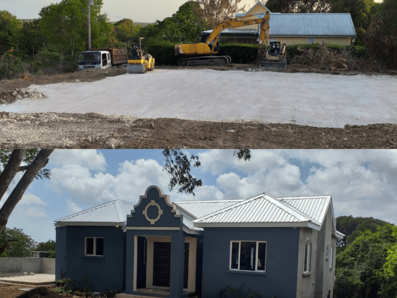 New home construction at Walker's St. George Barbados | ForteDCSI